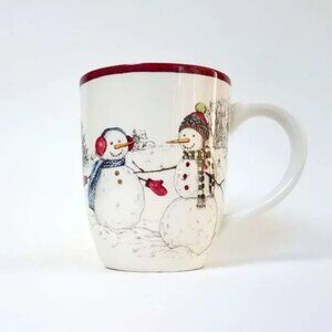 Williams Sonoma Snowman Mug
